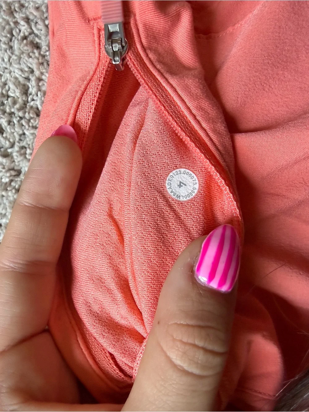 lululemon athletica coral performance skirt pace rival Mid-Rise skirt